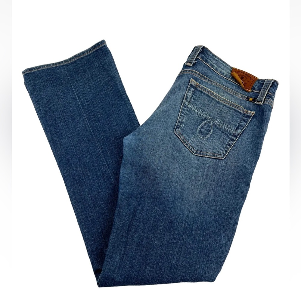 Lucky Brand Lola boot cut jeans. Size 6/28